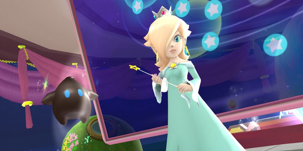 Rosalina from instructing mario