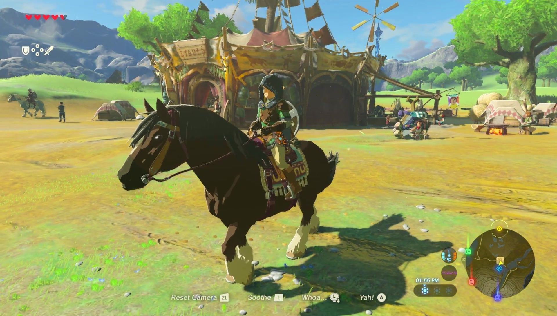 breath of the wild horse
