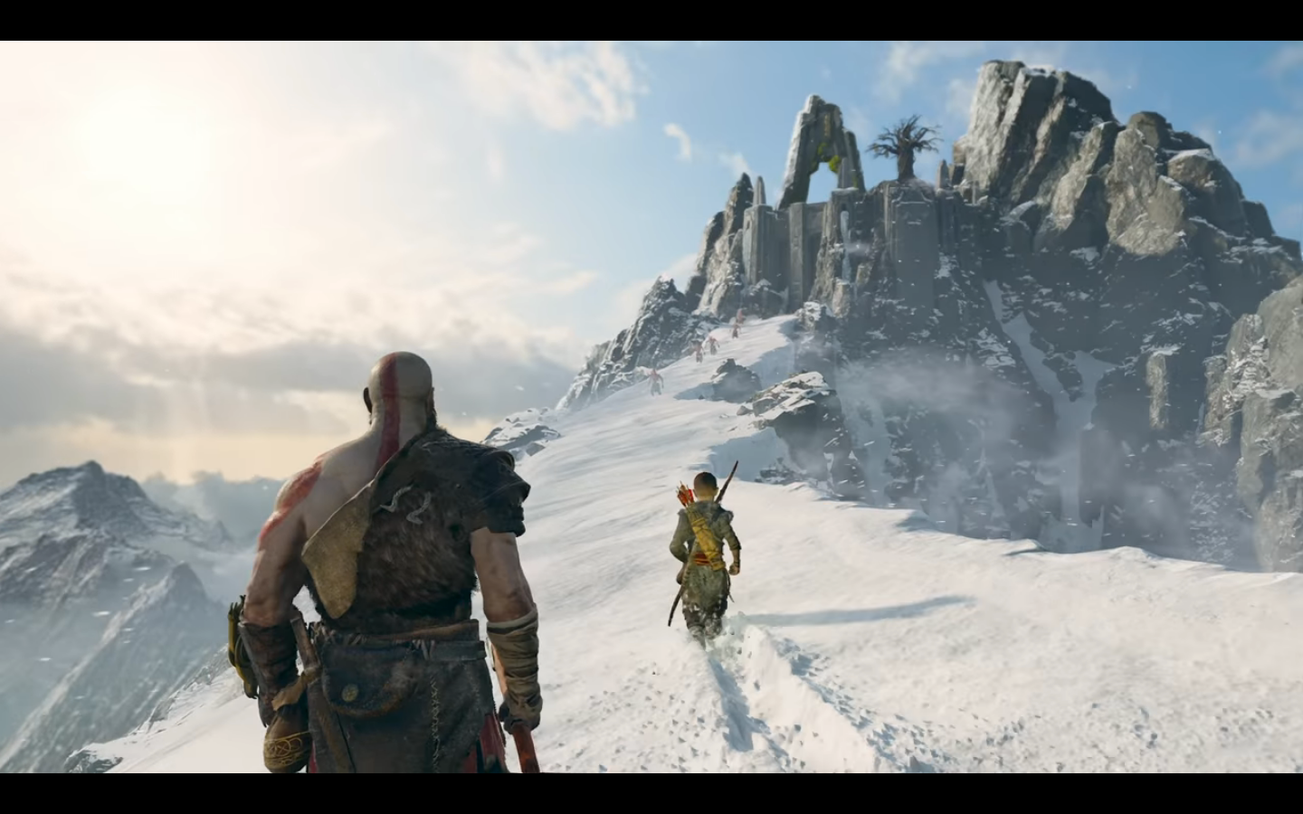 GOW Kratos and Son