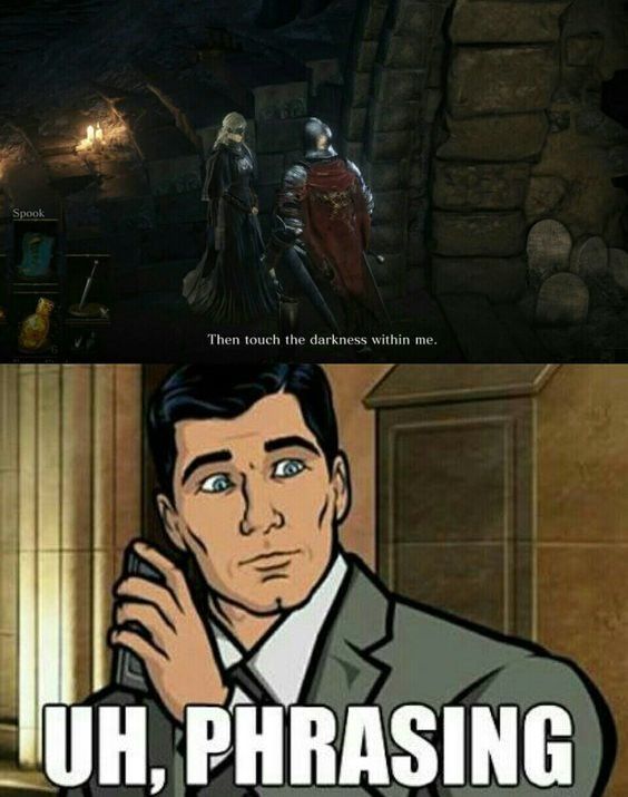 Touch the darkness