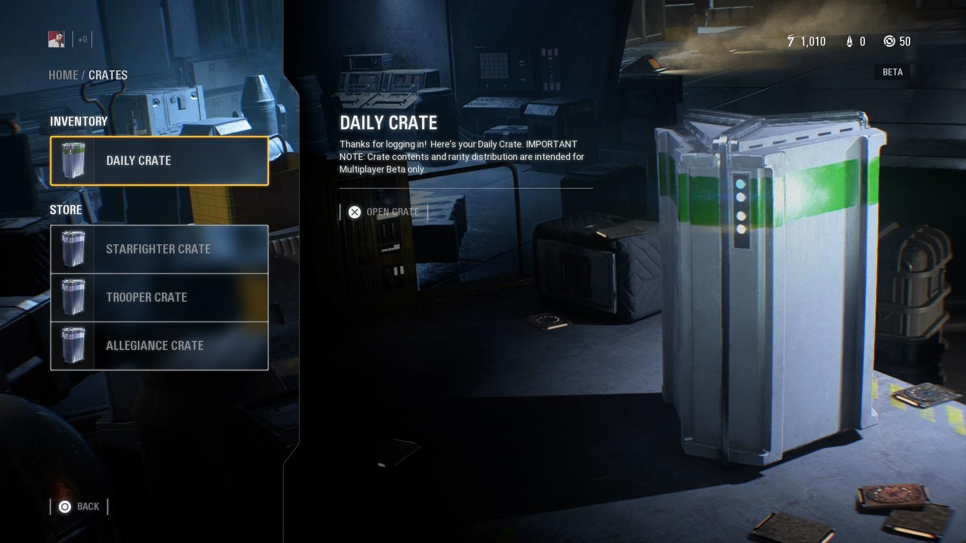 EA Star Wars Crate