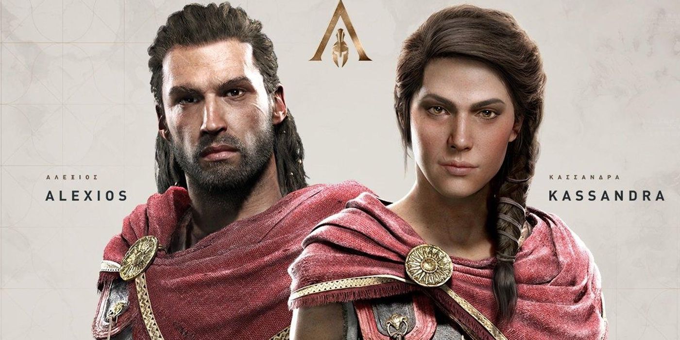 Assassin's Creed: Both Alexios &amp; Kassandra From Odyssey