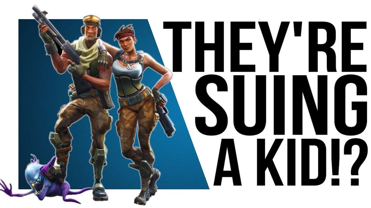 Epic Games Suing A 14 Year Old Boy