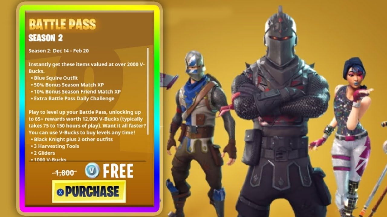 Fortnite Battle Pass Season 2