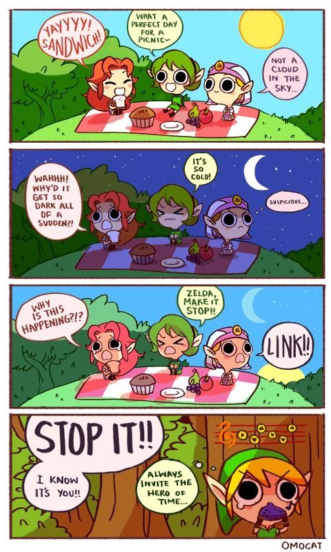 Zelda Ocarina of Time Comic via knowyourmeme.com