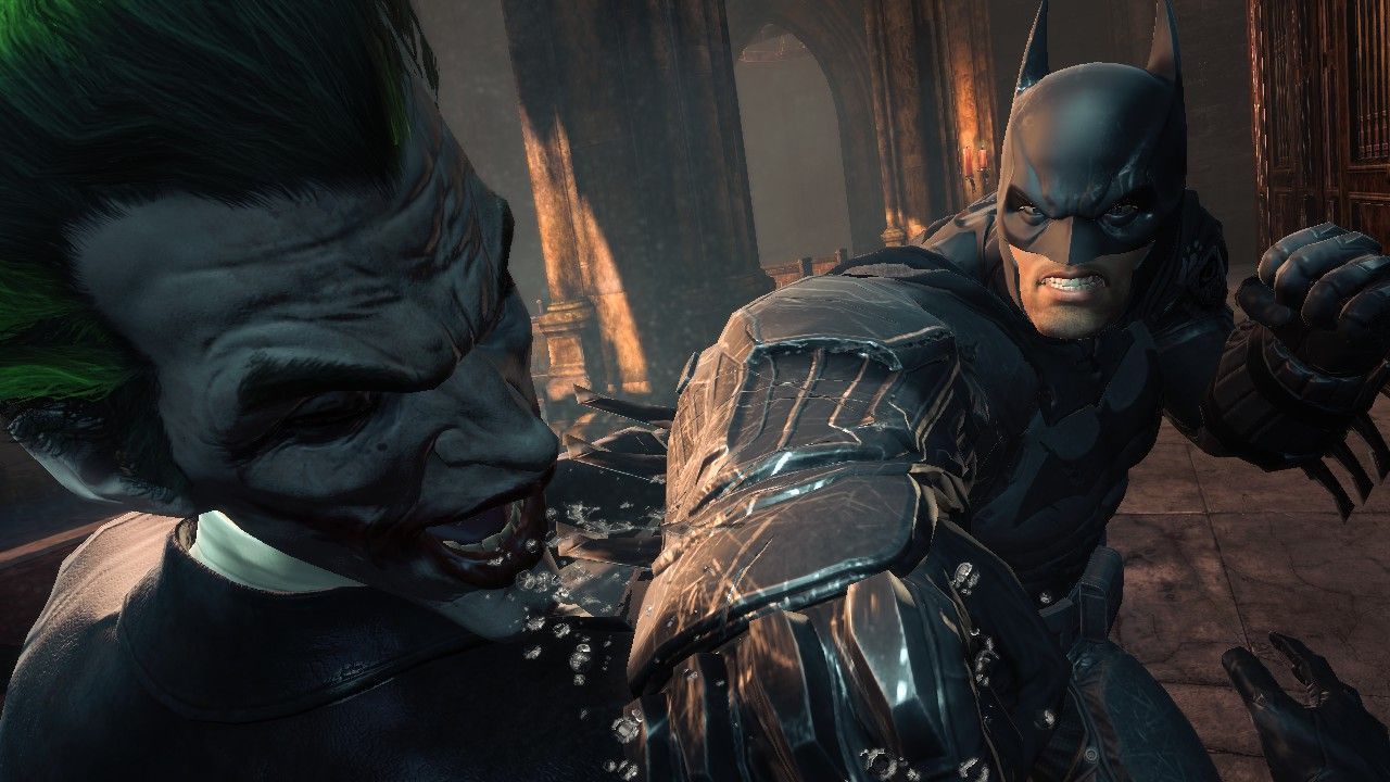 Joker punched in the face