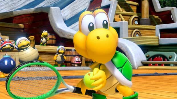 Mario Tennis Aces DLC- Koopa Troopa And Blooper Are Coming This Summer