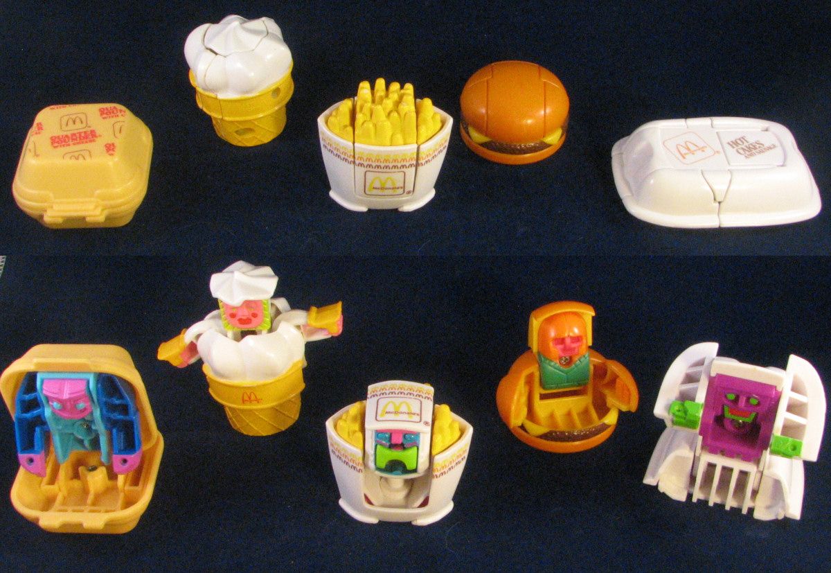 Happy Meal Toys Transformers