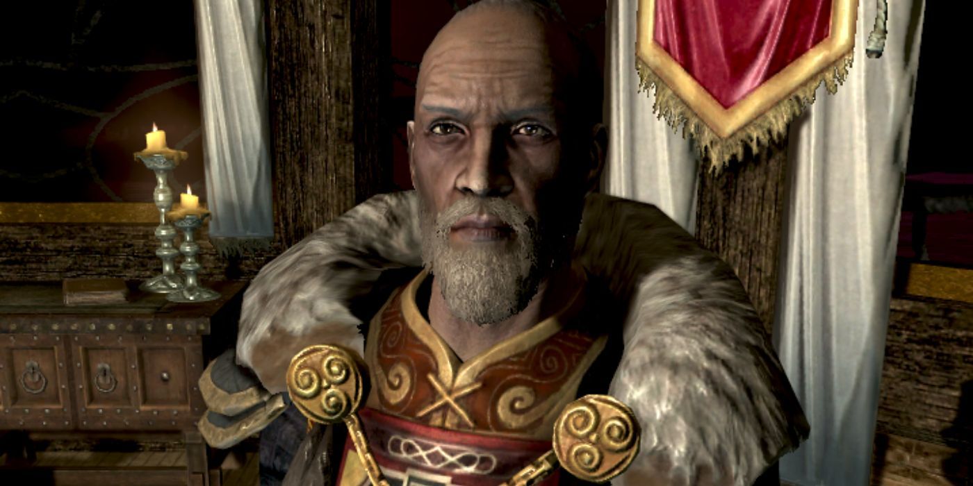 Skyrim Emperor Titus Mede The Second On The Katariah