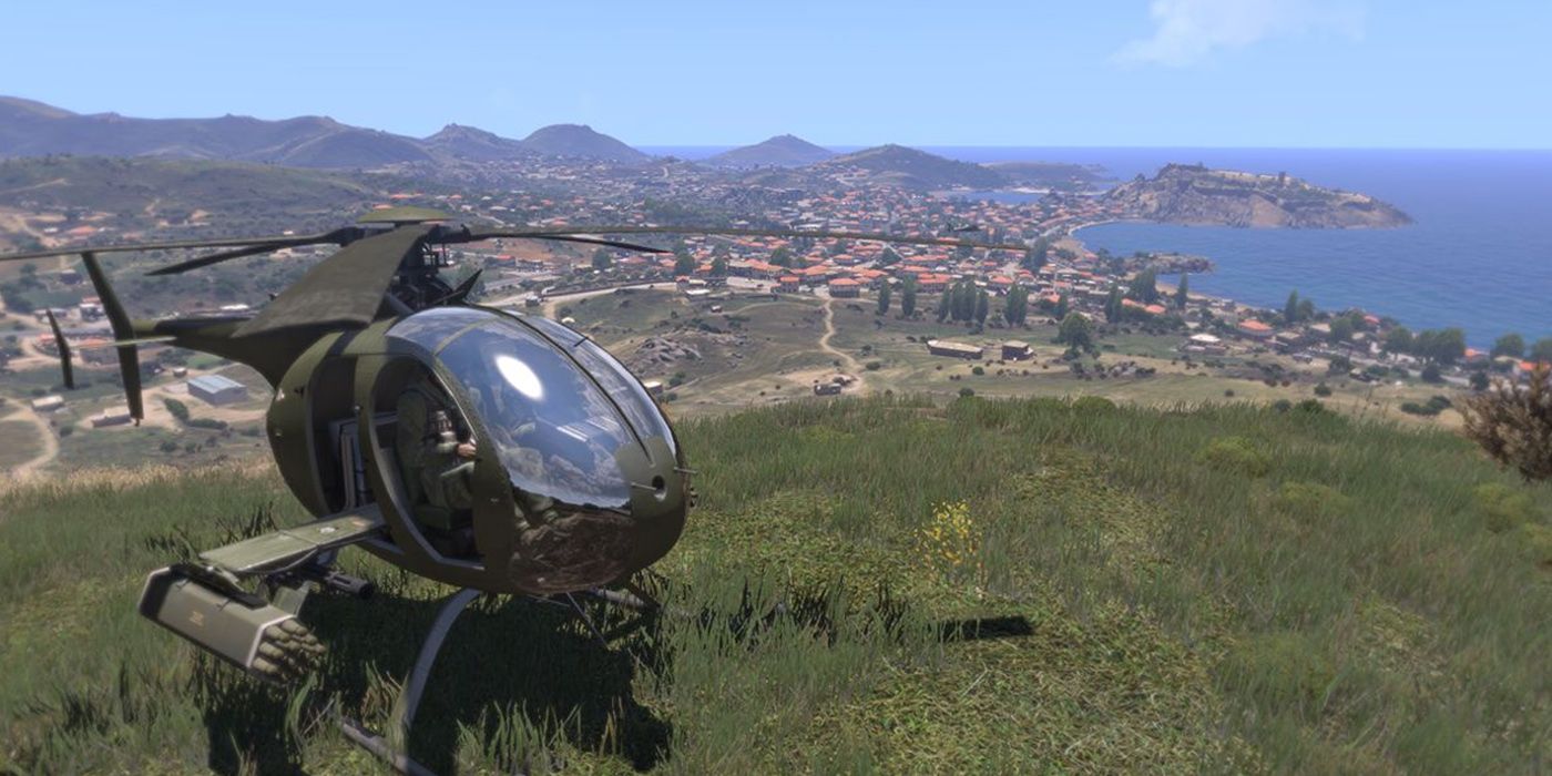 Arma 3 In-Game Footage Of How Much Landmass There Is