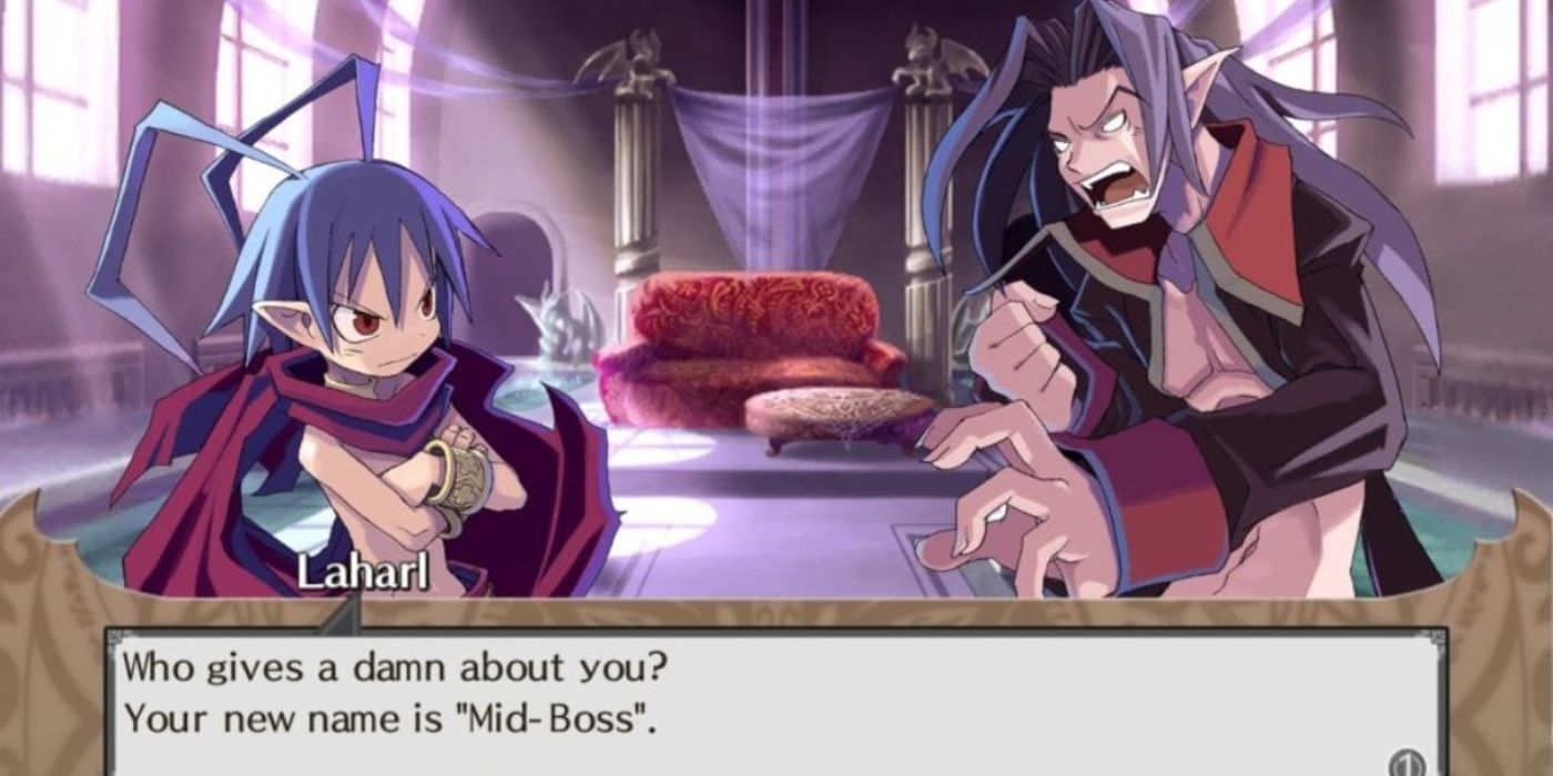 Disgaea Hour Of Darkness dialogue screen