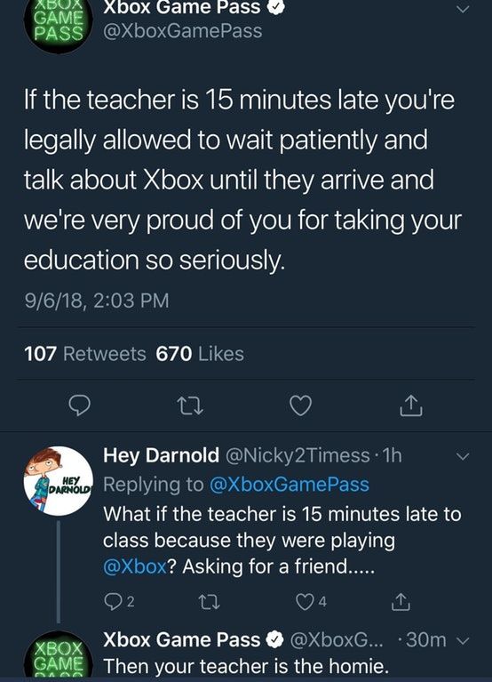 Xbox Game Pass Back To School