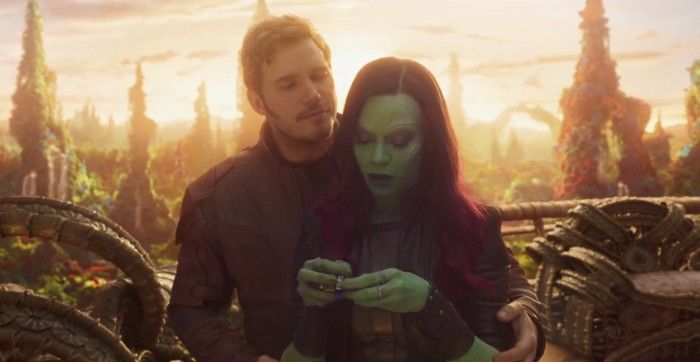 Guardians of the Galaxy Gamora Starlord