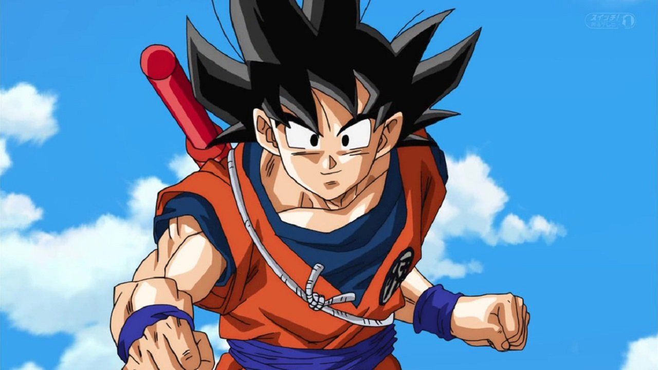 Goku from Dragon Ball Z.