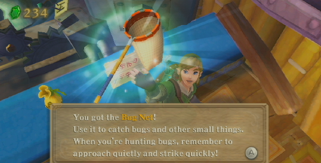 Link with a bug net