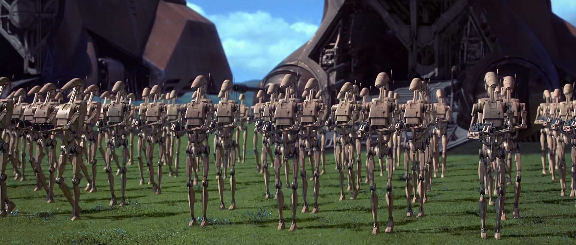 The Droid Army from Star Wars