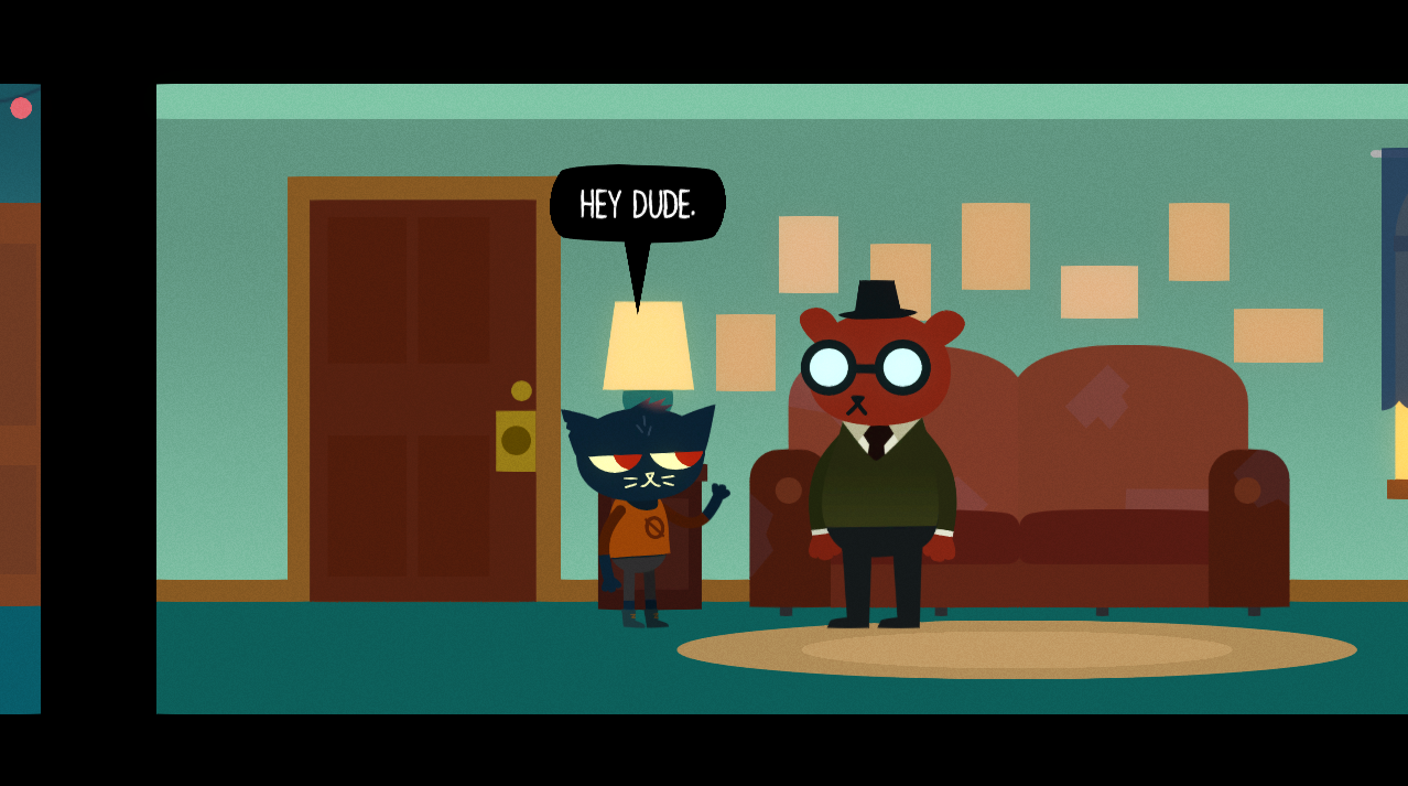 Angus Night in the woods