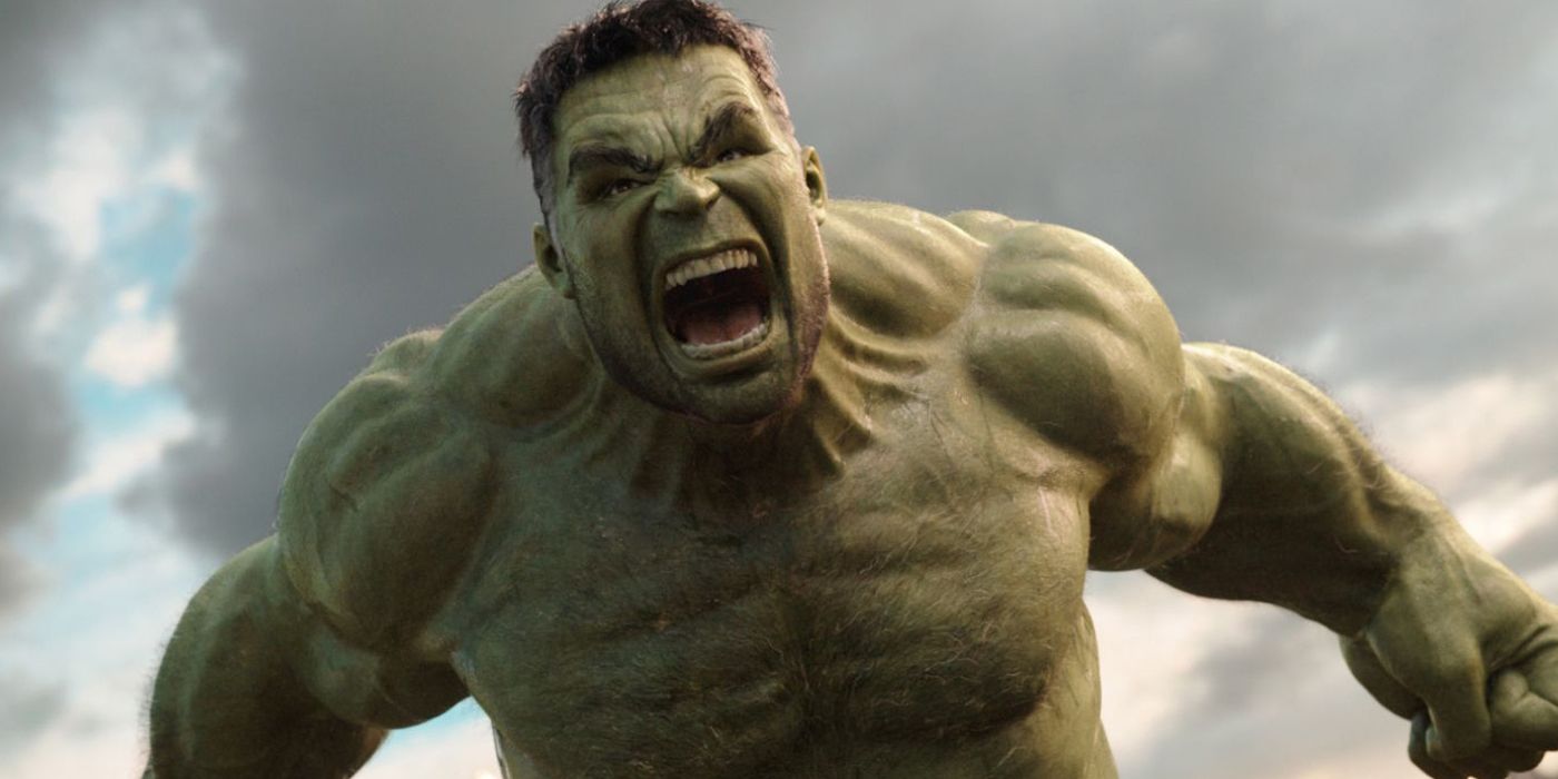 Hulk getting angry in the MCU