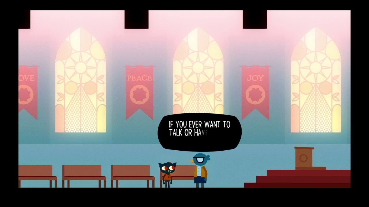 Pastor Karen Night in the woods