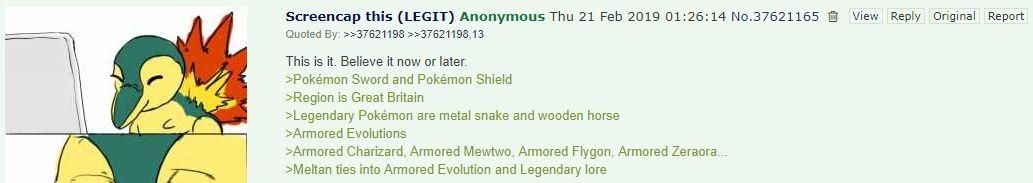 Pokémon Sword And Shield: Leaker Who Got Names Right Claims Armored Evolutions Are Coming