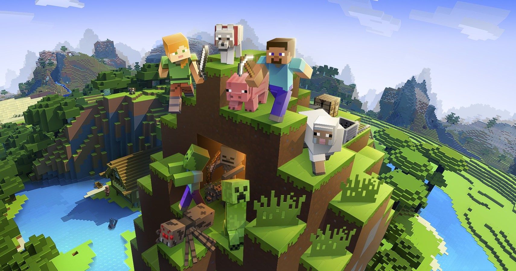 Minecraft Logo Cover