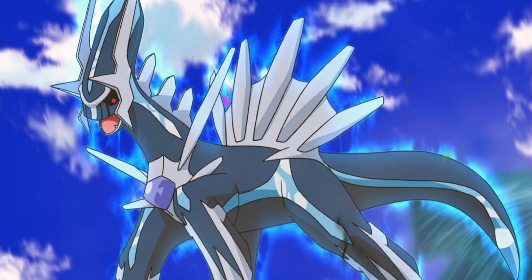 Dialga from the Pokemon anime.