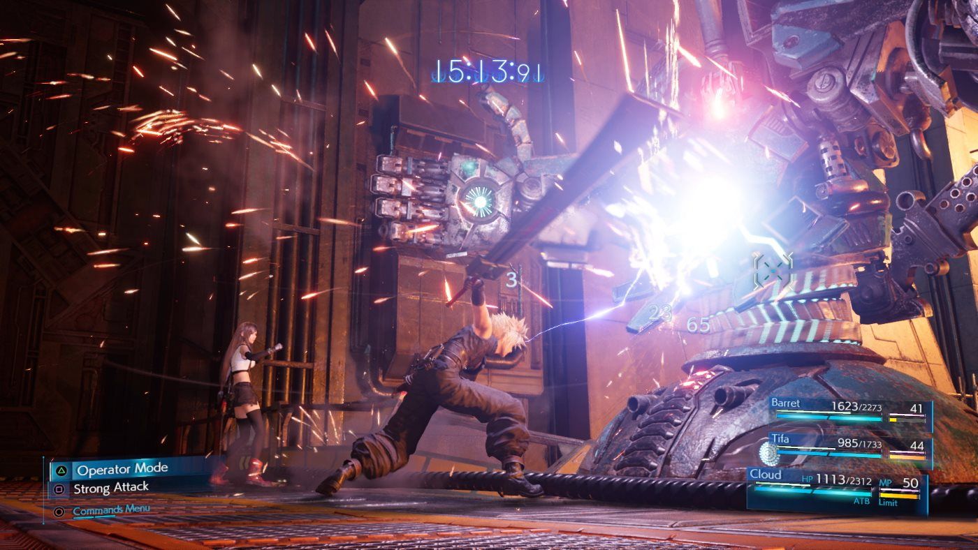 FFVII Remake Combat
