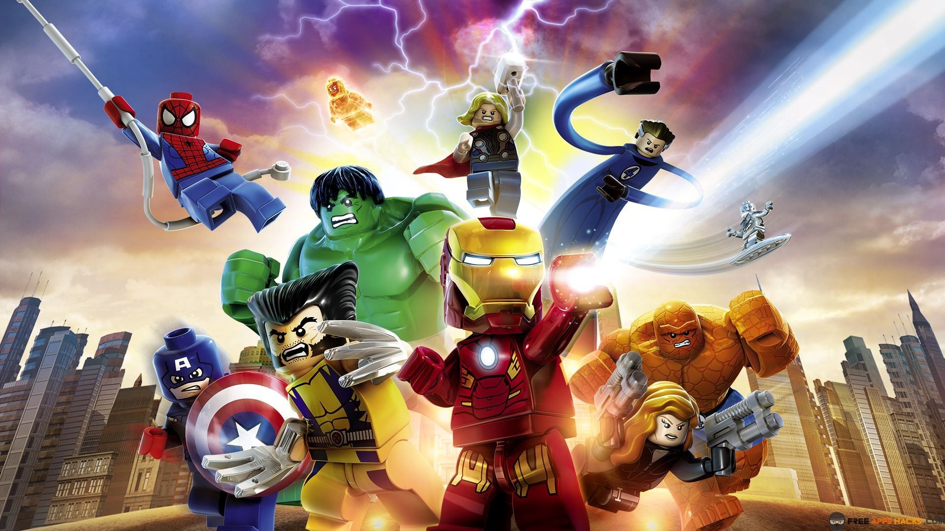 Lego Marvels Screen Art