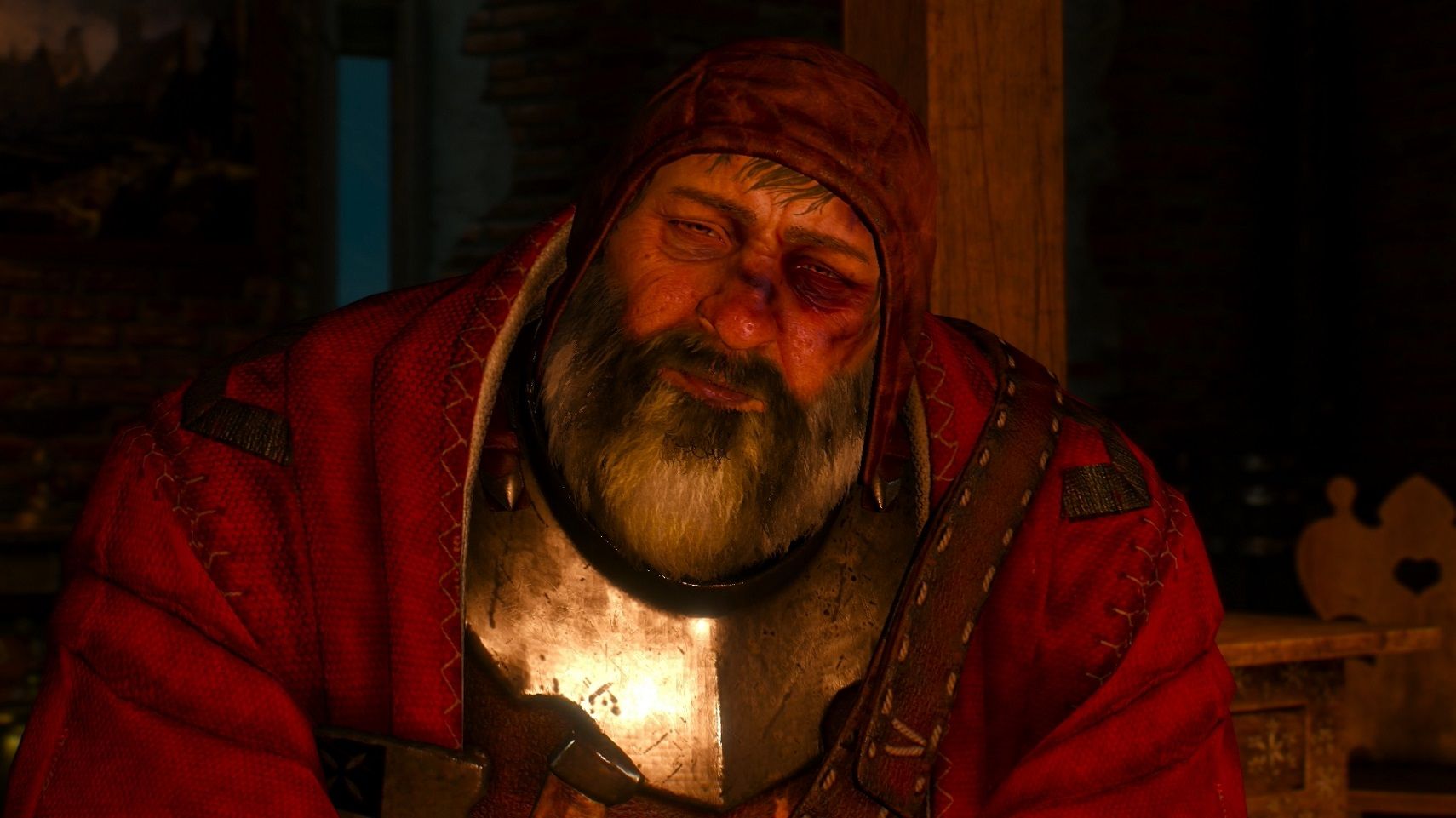 witcher 3 baron roughed up