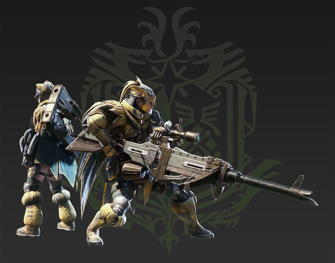 Heavy Bowgun from Monster Hunter World