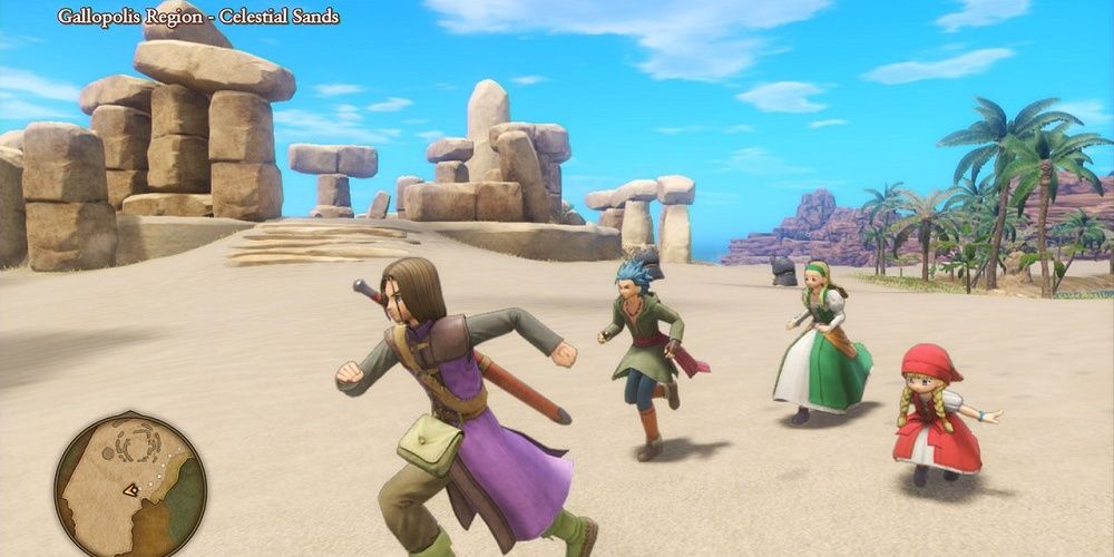 Celestial Sands in Dragon Quest 11