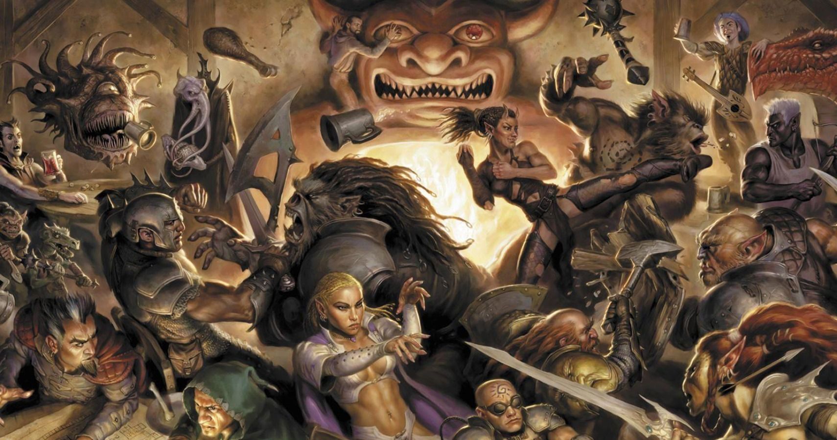 Dungeons &amp; Dragons Bar room brawl cover