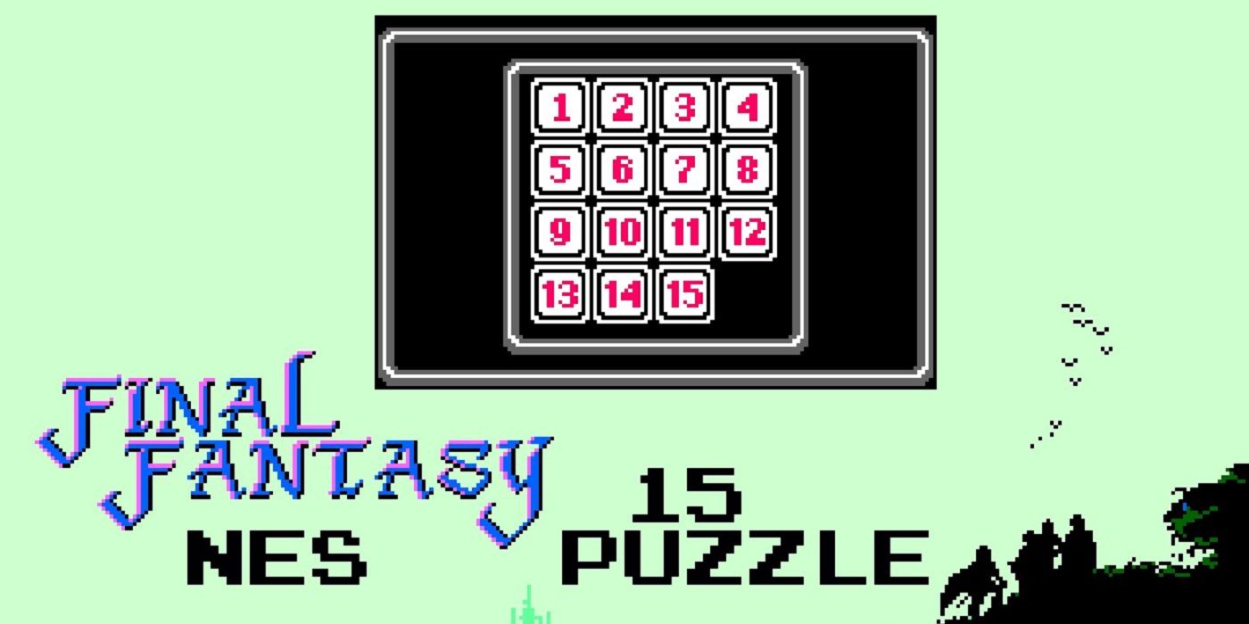 Final Fantasy Sliding puzzle