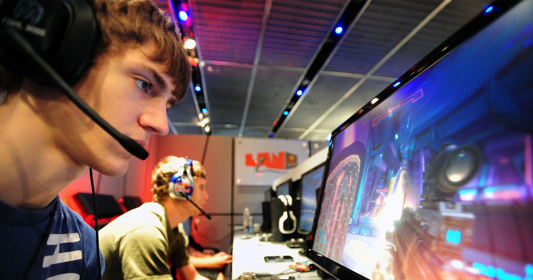 Ninja Competing in Competitive Gaming Tournament