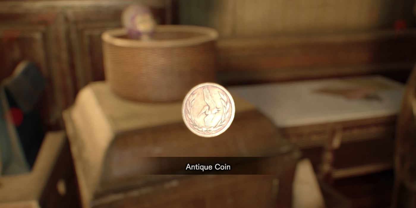 Antique Coins from Resident Evil 7