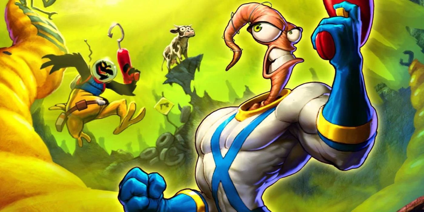 Earthworm Jim HD box art