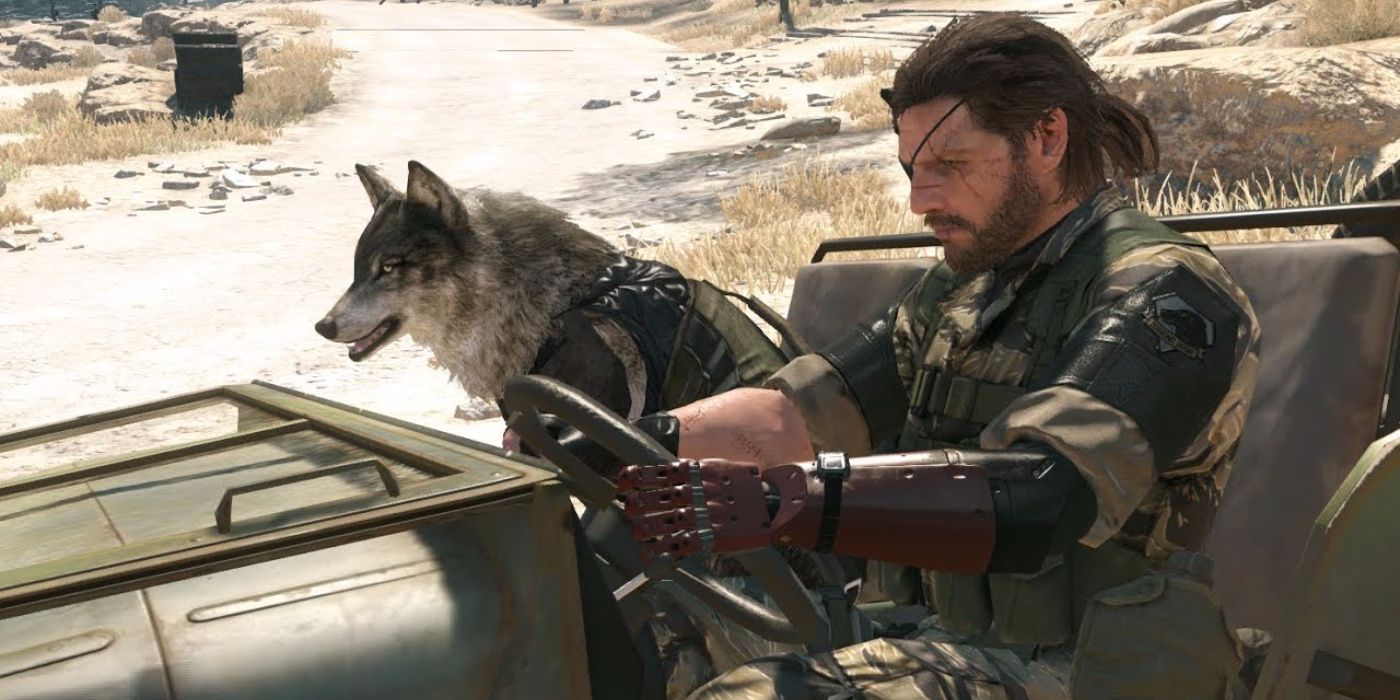 Metal Gear Solid 5 The Phantom Pain Riding With D-dog