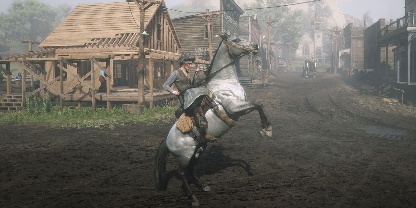 Red Dead Online Horse Getting startled