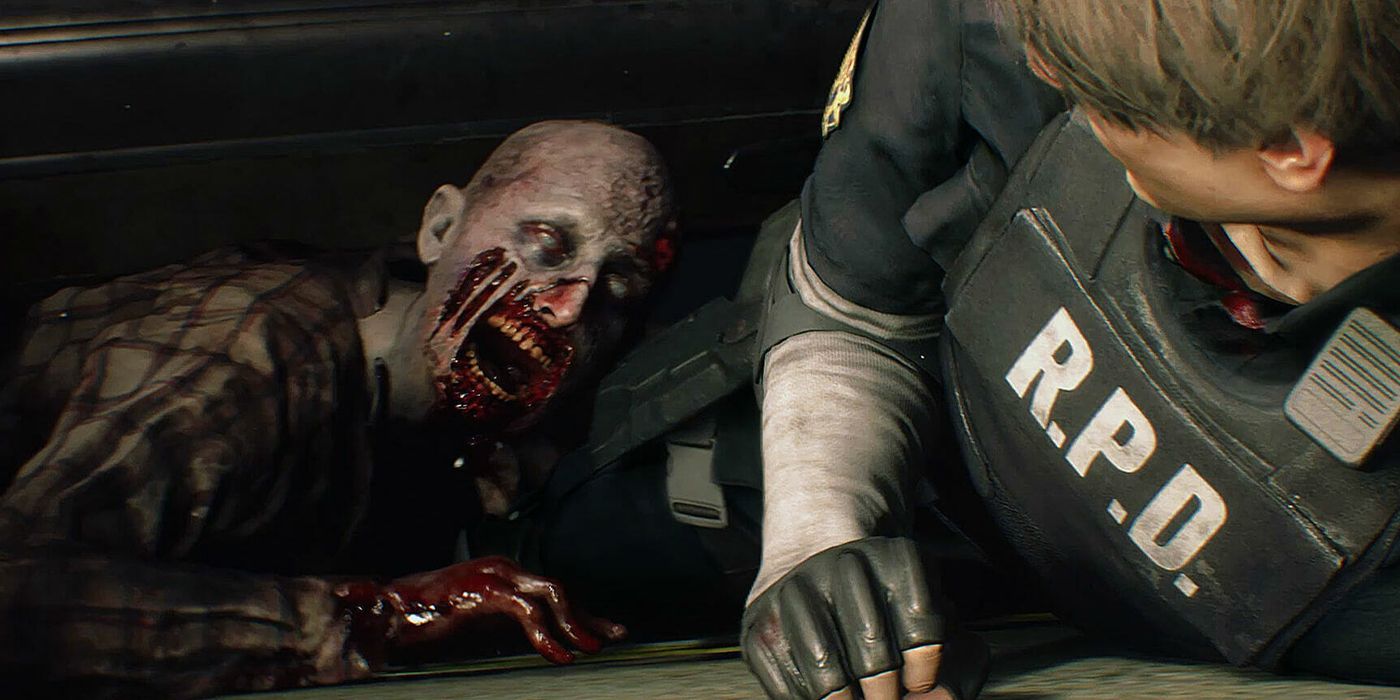 Resident Evil 2 zombies