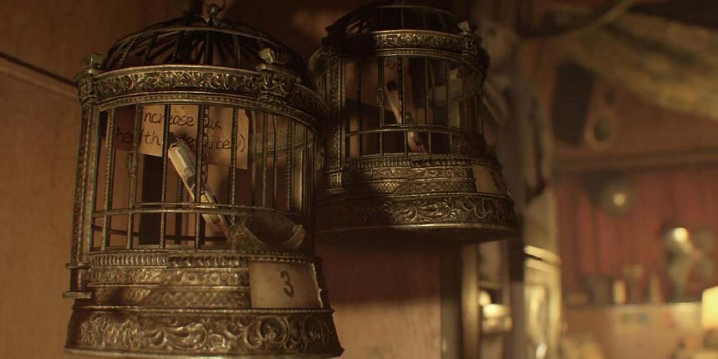 Resident Evil 7 bird cages