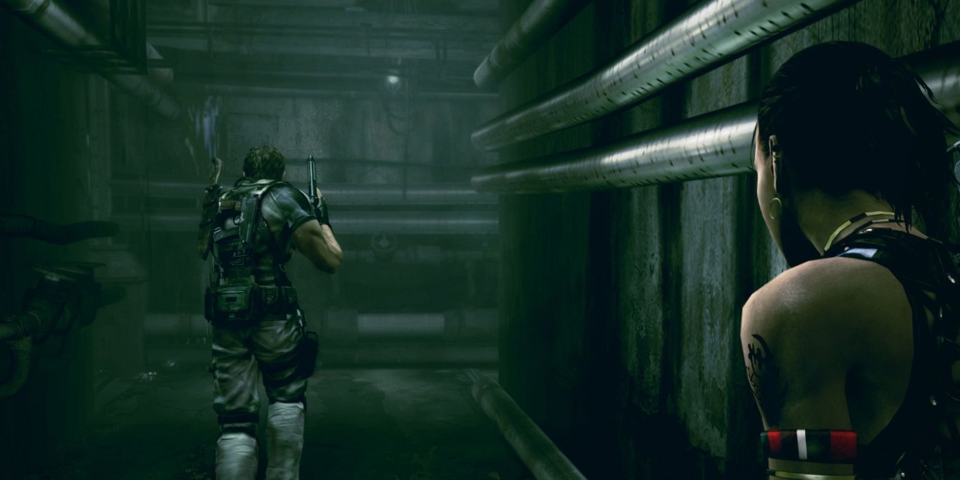 Sheva and Chris Redfield