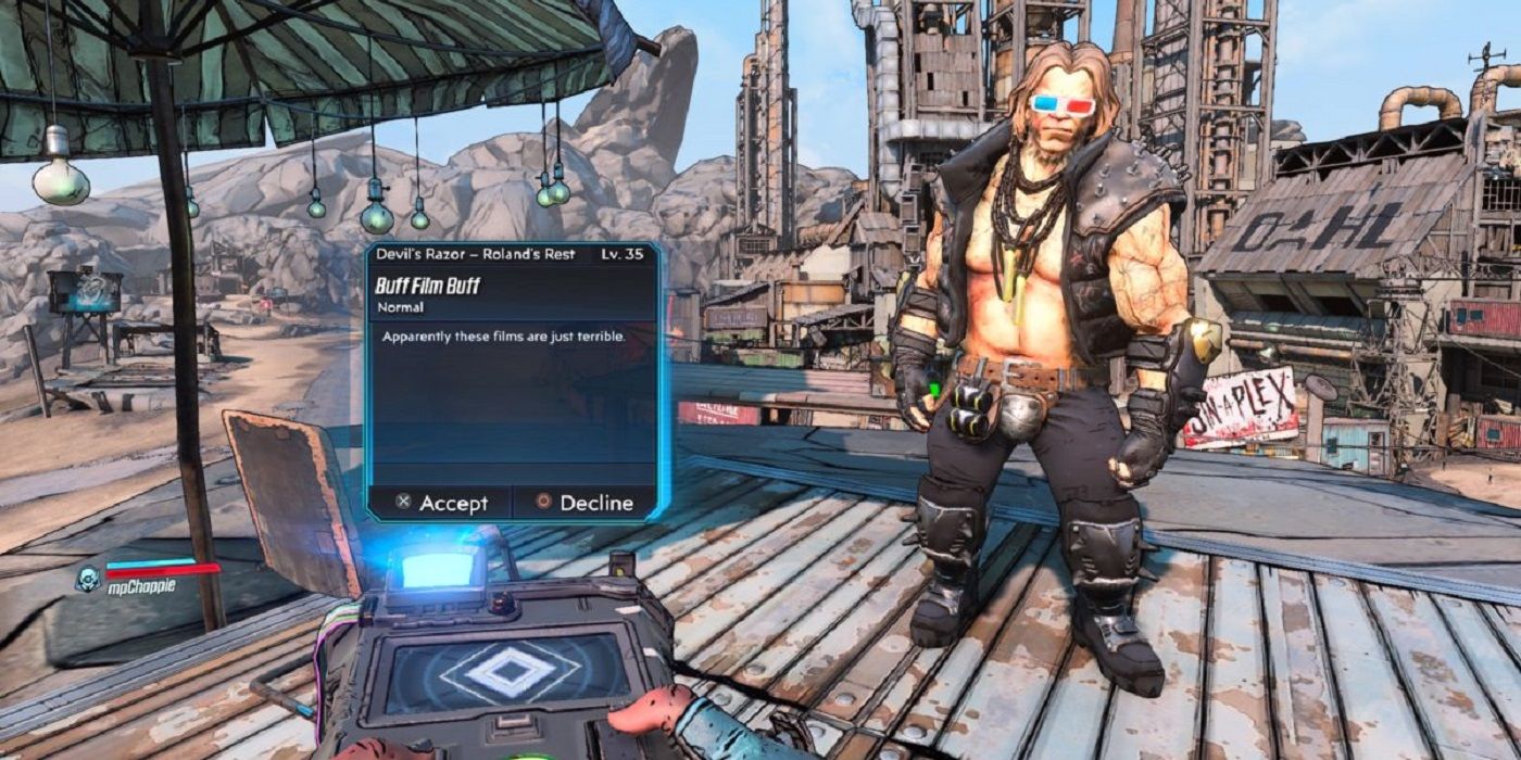 Buff borderlands 3 Tommy Wiseau