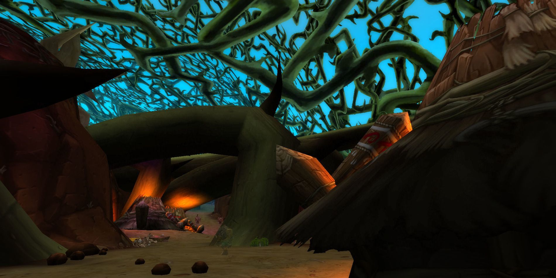 Razorfen Kraul, interior screenshot