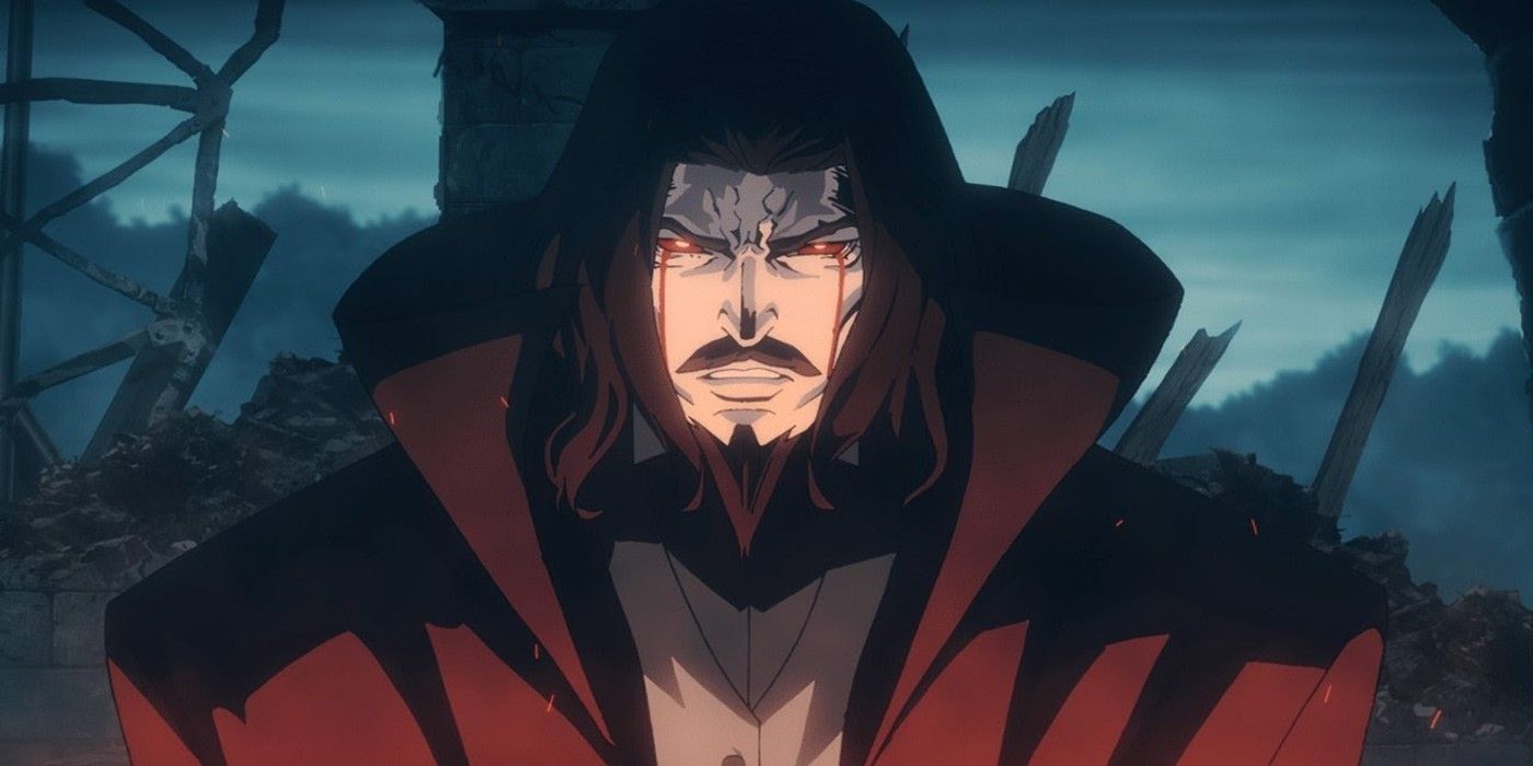 Dracula close up from Castlevania