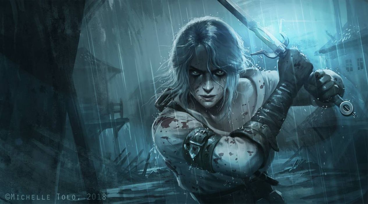 Ciri Fan Art by Manweri