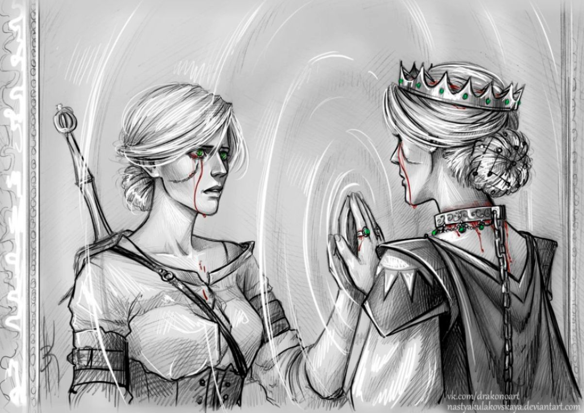 Ciri and Cirilla Fiona Elen Riannon Fan Art