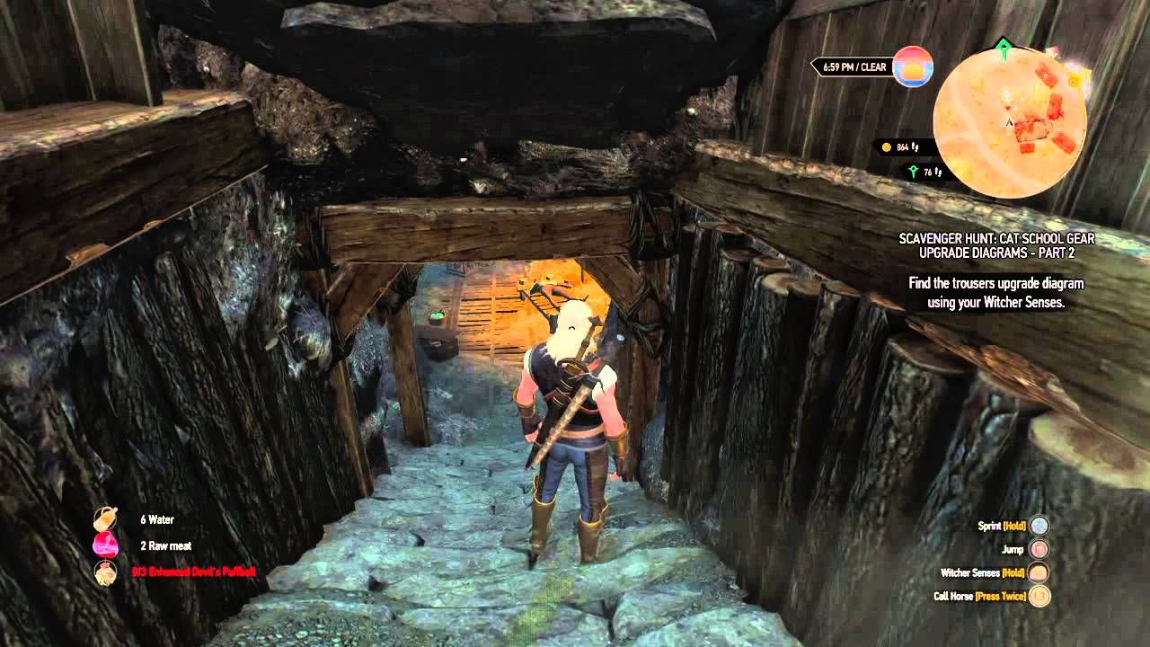 Geralt stairs