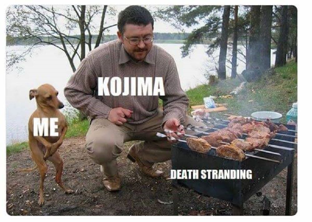 Kojima waiting for death stranding