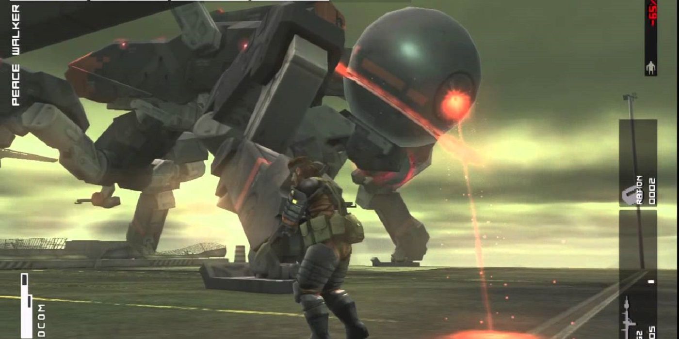 Peace Walker boss battle