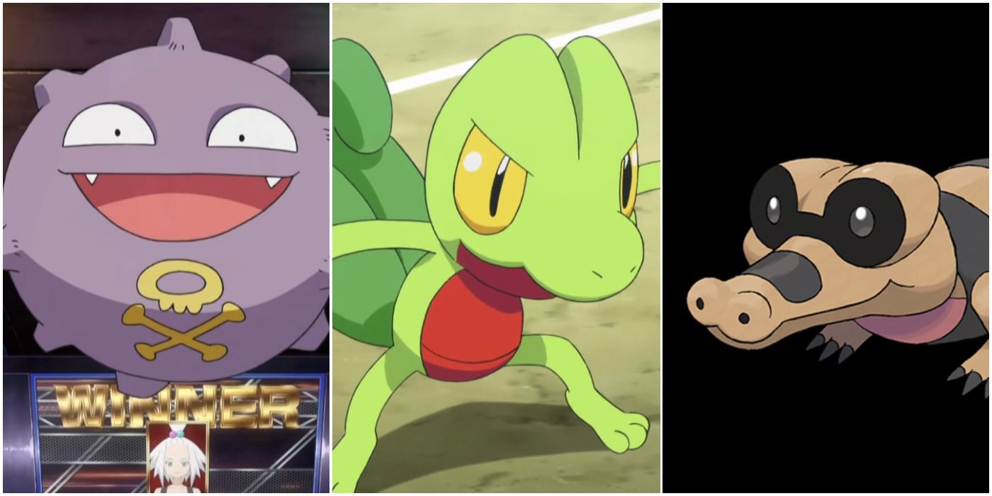 images of Poison, Grass, and Ground Pokemon